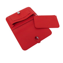 Leather Wallet - Red