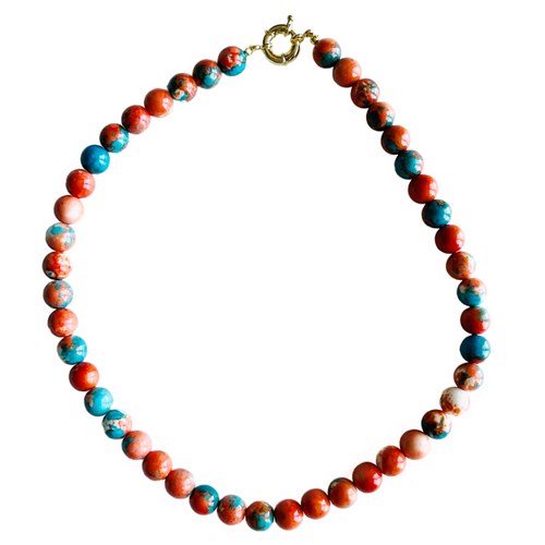 On Fire Gumball Necklace