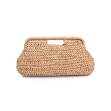 Straw Cutout Handle Clutch