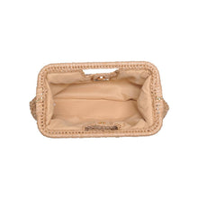 Straw Cutout Handle Clutch