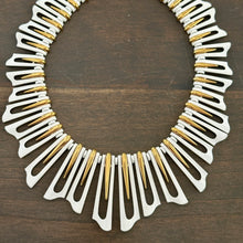 Vintage Enamel Runway Necklace