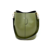 Drawstring Bucket Bag - Olive