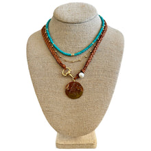 Leather Coin Necklace