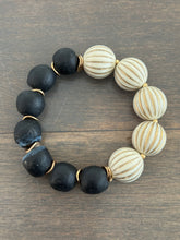 Stretch Bracelet - Black & White