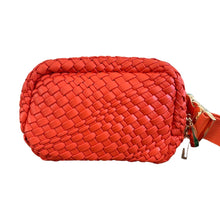 Woven Sling / Belt Bag - Orange