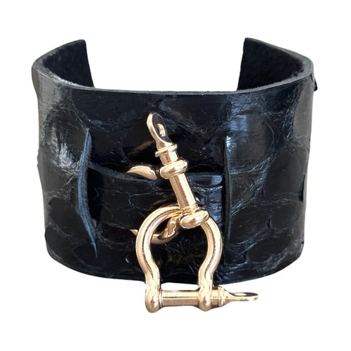 Leather Cuff - Horsing Around