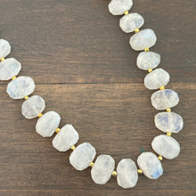 Gemstone Nugget Necklace - Moonstone