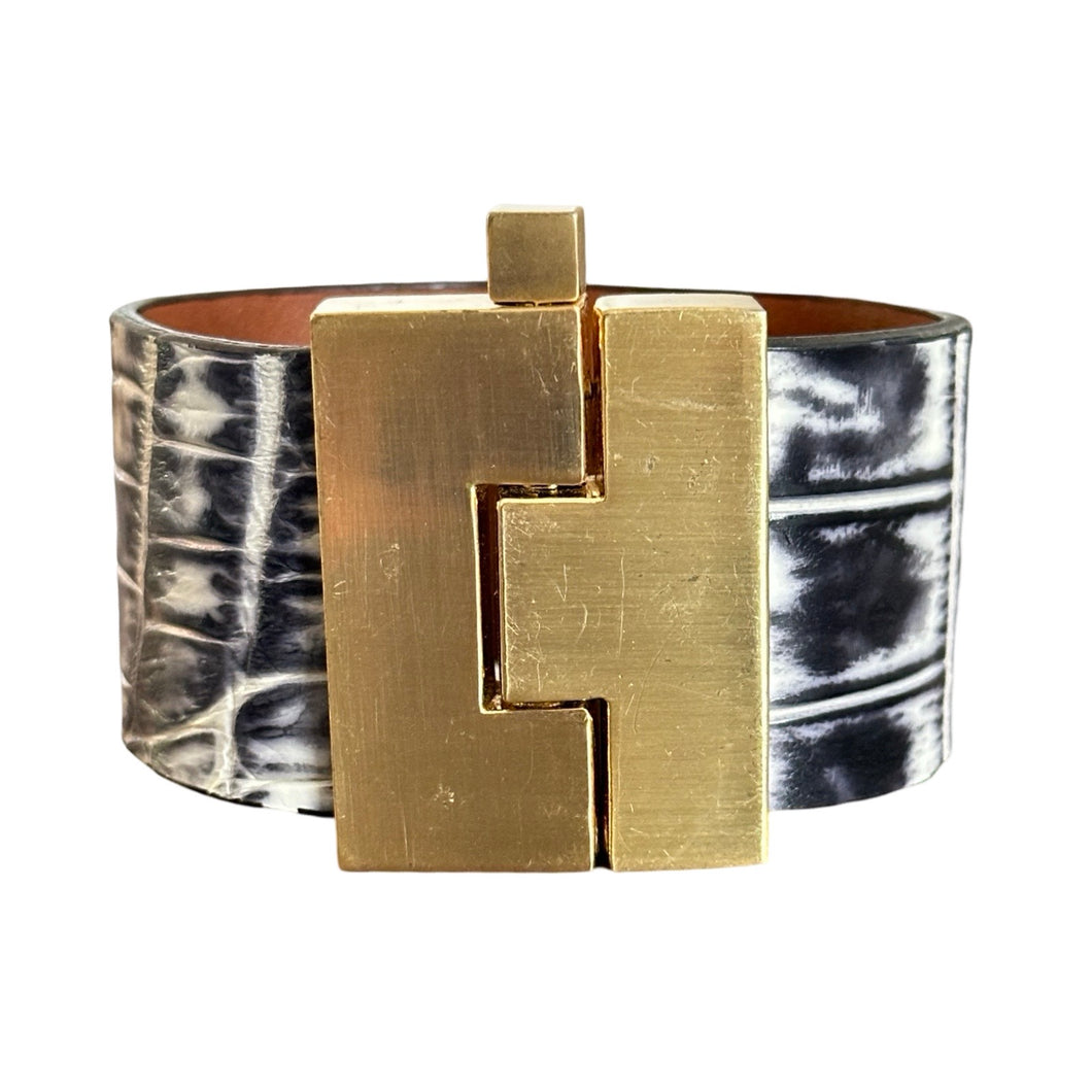 Jigsaw Cuff - Alligator