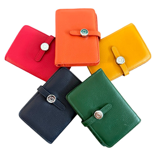 Leather Wallet - Small (5 Colors)