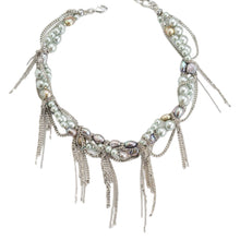 Fringed Pearl Collar