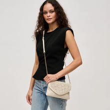 Braided Flap Clutch - Black