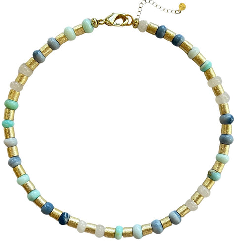 Barrels of Fun Collar - Pastel Opal