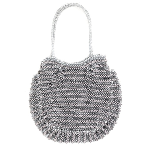 Braided Shopper - Silver