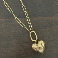 Puffy Heart Necklace