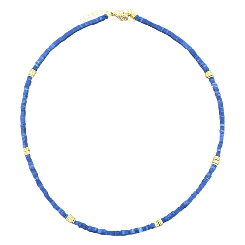 Petite Beaded Layer - Brilliant Blue